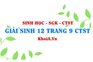 Giải Sinh 12 trang 9 Chân trời Sáng tạo